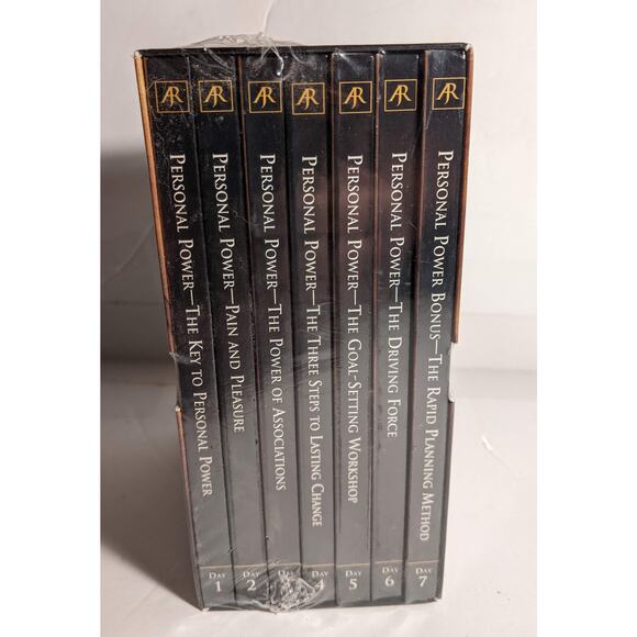 Anthony Robbins Personal Power Classic Edition 7 Day CDs - NEW SEALED - Picture 3 of 6